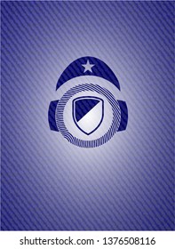 armor icon with jean texture