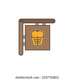 the armor icon is suitable for your web, apk or project with a medieval theme