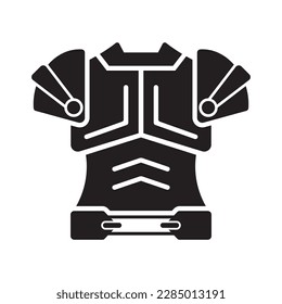 armor icon vector illustration logo design