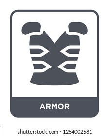 armor icon vector on white background, armor trendy filled icons from Greece collection, armor simple element illustration