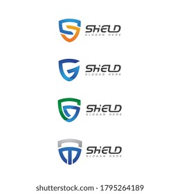 Armor shield vector icon illustration design template