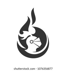 Armor Symbol. Ancient War Helmet Icon. Centurion Logo. vector eps 08.