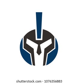 Armor Symbol. Ancient War Helmet Icon. Centurion Logo. vector eps 08.