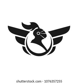 Armor Symbol. Ancient War Helmet Icon. Centurion Logo. vector eps 08.