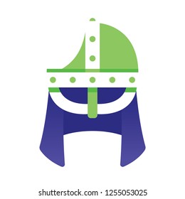 Armor war helmet icon