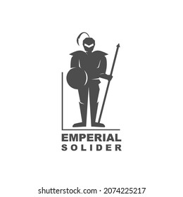 Armor of War Logo Design Vector