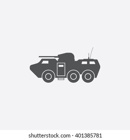 Armoured carrier icon.