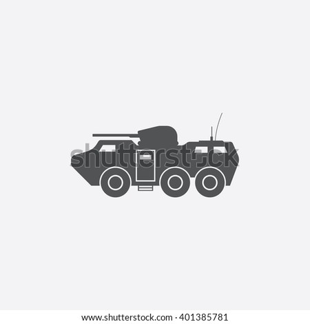 Armoured carrier icon.