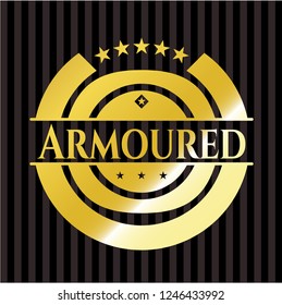 Armoured shiny emblem