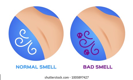 Armpit Good And Bad Smell . Stinky