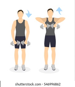 1,588 Cartoon Arm Lifting Weights Images, Stock Photos & Vectors ...