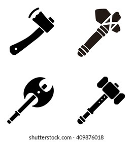 Arms vector icons