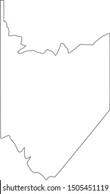 armstrong County map in Pennsylvania state
