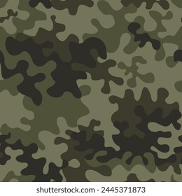 Army background camouflage seamless pattern, modern texture, urban print