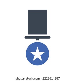 Army badge icon, Vector graphics