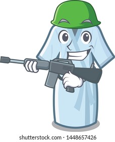 Army bathrobe in the a cartoon shape