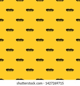 Army battle tank pattern seamless vector repeat geometric yellow for any design