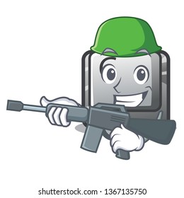 Army button C on a keyboard character