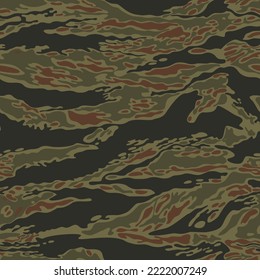 
Army camo green texture seamless modern military background, disguise.