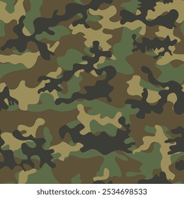 Armee Camo Militär Design, Hintergrund wiederholen, klassisch moderne Jagd Print