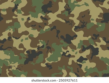 
army camo seamless military background, uniform texture, modern design