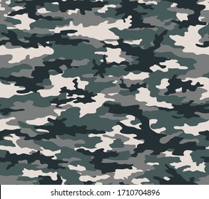 Army camo seamless pattern. Camouflage Military. Modern print. Vector