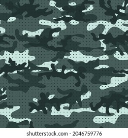 Army camouflage. Abstract military pattern for protective clothing.