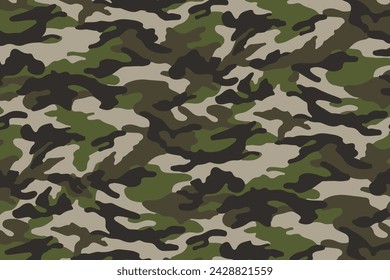  Army camouflage pattern image background.  Vector illustration 