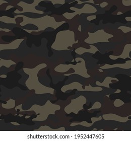 
Army camouflage pattern, vector modern background. Fashionable texture for textiles.
