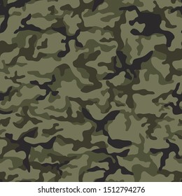 
Army camouflage texture seamless pattern.Print on paper.Hunting camouflage.Vector
