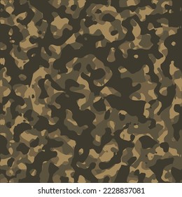 Army camouflage vector seamless pattern. Texture military camouflage repeats seamless army Design background