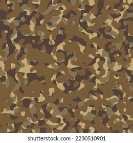 Army camouflage vector seamless pattern. Texture military camouflage repeats seamless army Design background