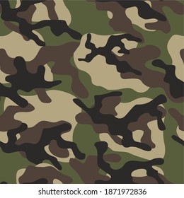 Camouflage Pattern Stock Vector (Royalty Free) 19423276