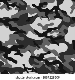 army camouflage vector seamless print