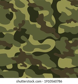 army camouflage vector seamless print