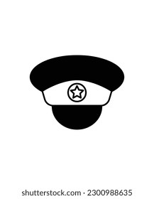 army cap icon, vector best flat icon.