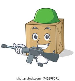 Army cardboard character collection