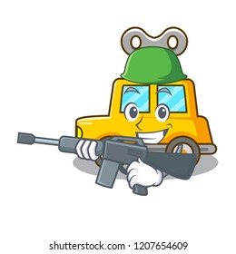 Army character clockwork car for toy children