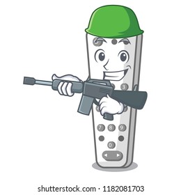 Army character remote control for media center