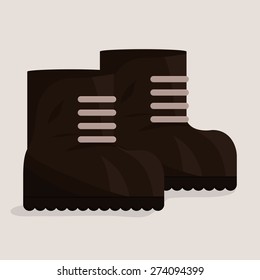 Army design over beige background, vector illustration.