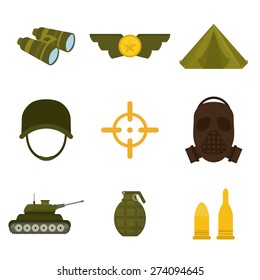 Army design over white background, vector illustration.