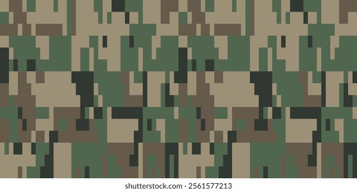 Army digital Woodland is a camouflage pattern that was used as the default camouflage pattern issued to the United States Armed Forces from 1981