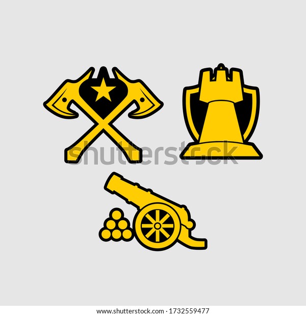 Army Division\
Military for Game Icon Vector\
