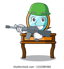 Army dressing table character cartoon