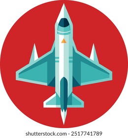 Army Fighter Jets, logo design Template  Vectors icon 2