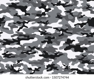 
Army gray camouflage pattern seamless background, for print. modern. vector.