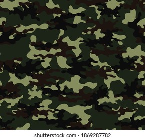 
Army green camo military texture repeat print classic background