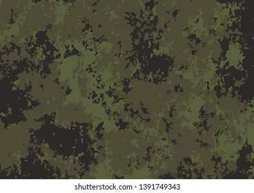 Army green camouflage pattern background. Vector illustration eps 10