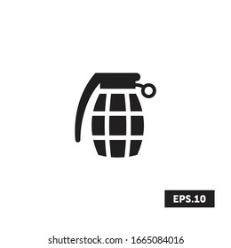 Army Grenade icon, Army Grenade Sign/symbol Vector