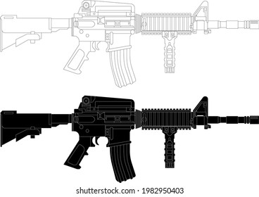 íconos del ejército y de las armas eps vecor10